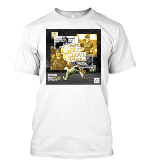 Rawlings Gold Glove Award Finalist Arizona Diamondbacks Jake McCarthy RF 2024 CAA Sports T-Shirt