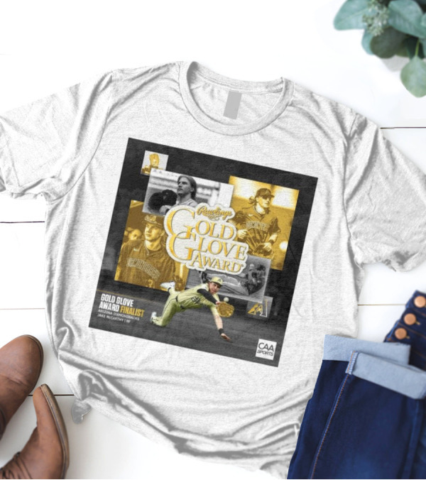 Rawlings Gold Glove Award Finalist Arizona Diamondbacks Jake McCarthy RF 2024 CAA Sports T-Shirt