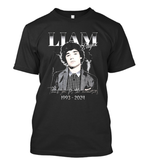 RIP Liam Payne Thank You For The Memories 1993-2024 T-Shirt