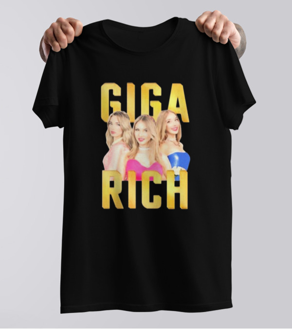 Giga Rich Tim Tin Trio Glam T-Shirt