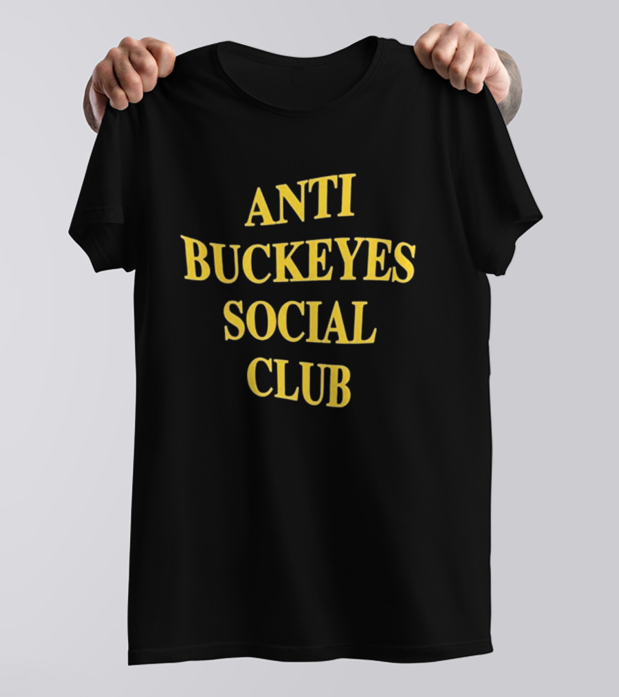Blue By 90 Anti Buckeyes Social Club T-Shirt