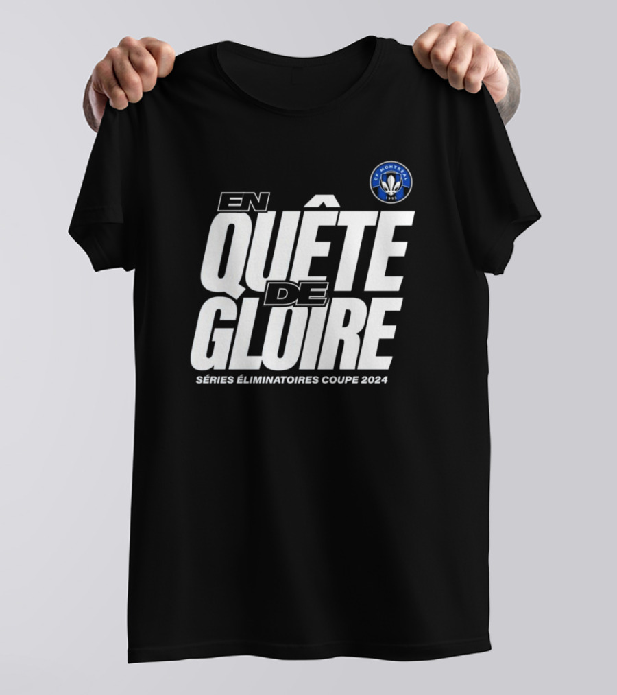 CF Montreal En Quête De Gloire Séries Éliminatoires Coupe T-Shirt