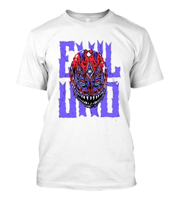 Evil Uno Mask Monster AEW T-Shirt