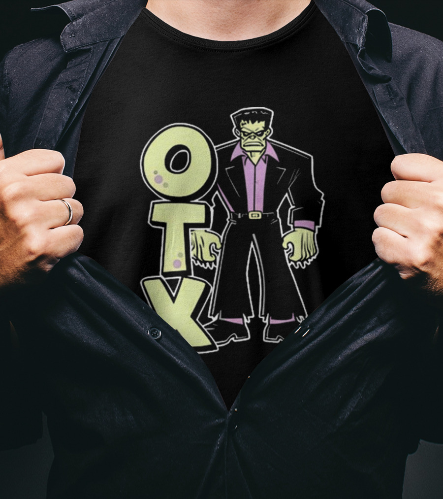 Geezy World OTX Slitherman Frankenstein Monster New T-Shirt