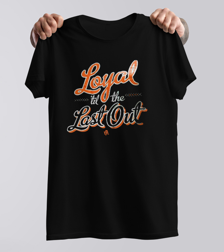 Loyal 'Til The Last Out New York Mets The 7 Line T-Shirt