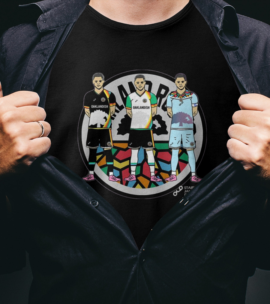 Oaklandish Stairwell Jam Designs Oakland Roots SC T-Shirt