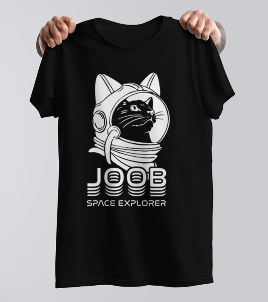 JOOB Cat Astronaut Space Explorer T-Shirt