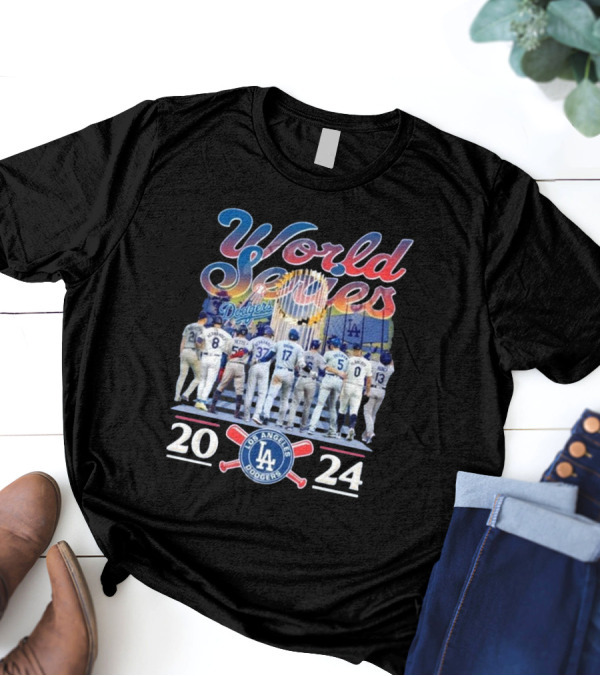World Series 2024 Los Angeles Dodgers Champions T-Shirt