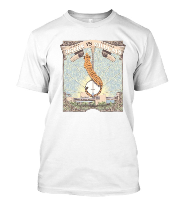 Auburn Tigers Vs. Kentucky Wildcats 2024 Gameday October 26th T-Shirt