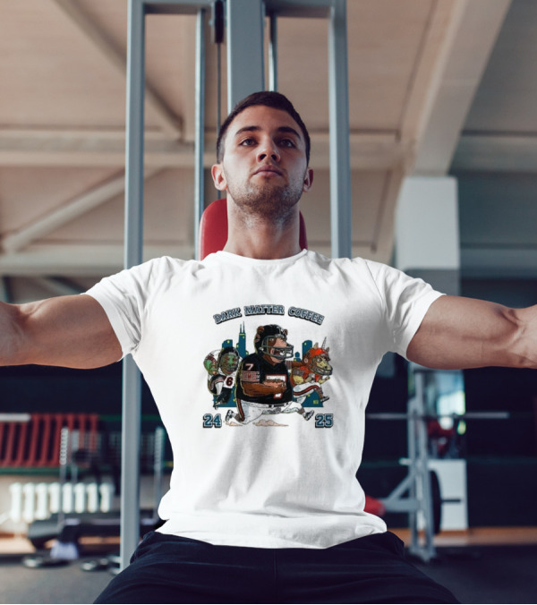 Dark Matter Coffee Da Beans 24 25 Football Monsters T-Shirt