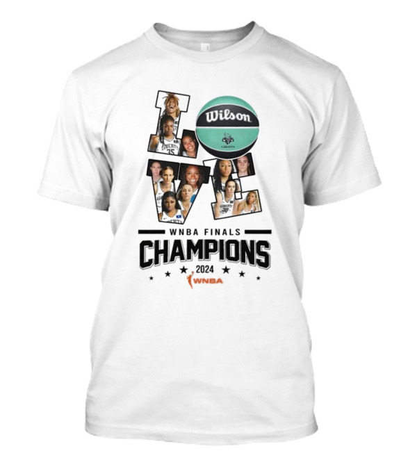 Love Liberty Wilson WNBA Finals Champions T-Shirt