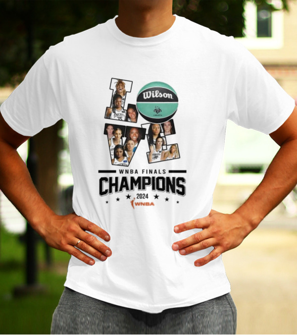 Love Liberty Wilson WNBA Finals Champions T-Shirt