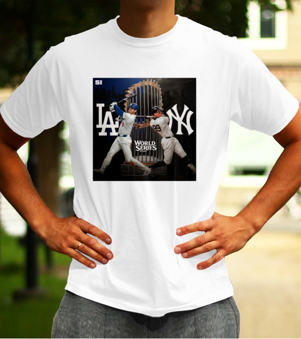 Ohtani LA Dodgers Vs Judge NY Yankees World Series T-Shirt