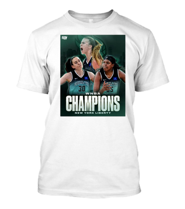 WNBA Champions New York Liberty Equality T-Shirt