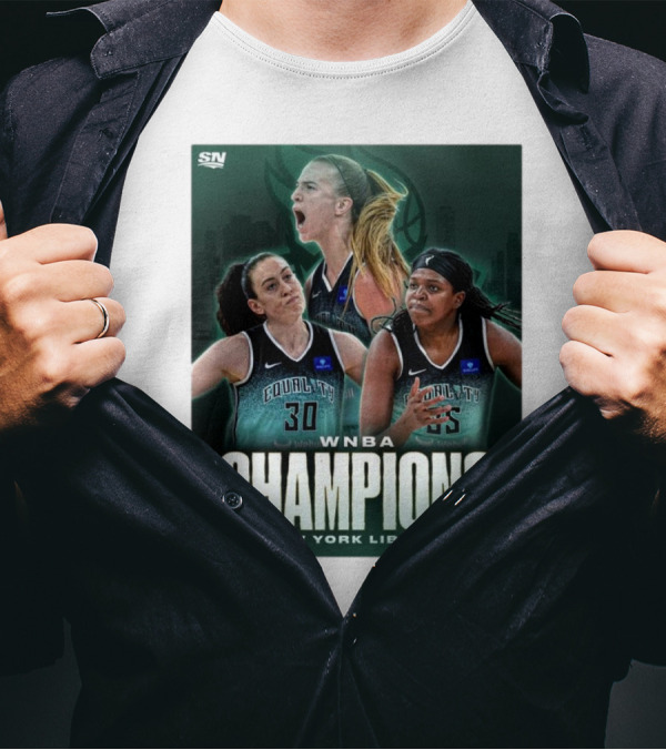 WNBA Champions New York Liberty Equality T-Shirt