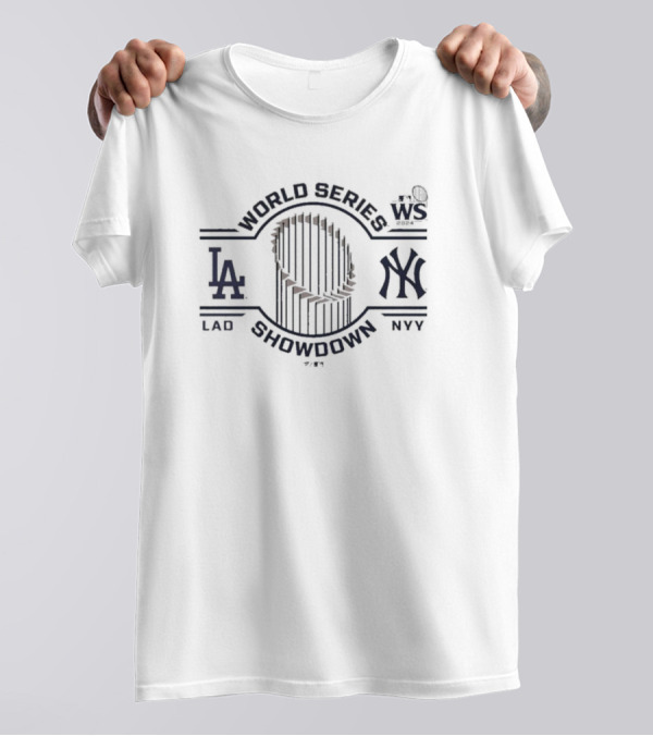 World Series Showdown 2024 Los Angeles Dodgers Vs. New York Yankees T-Shirt