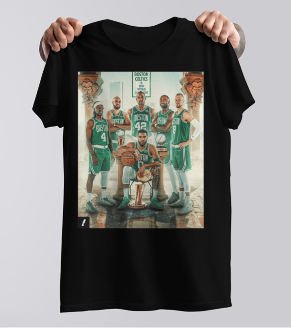 Boston Celtics 2024 World Champions Boston Title Defense Starts Tonight T-Shirt