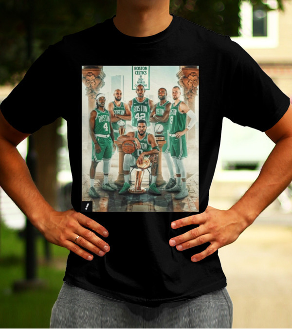 Boston Celtics 2024 World Champions Boston Title Defense Starts Tonight T-Shirt