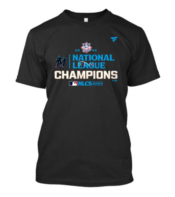 Miami Marlins National League Champions NLCS 2024 MLB T-Shirt
