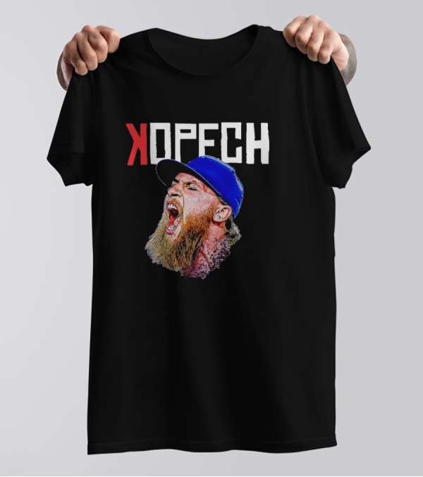 Kopech MLB Pitcher Intensity Los Angeles Scream T-Shirt