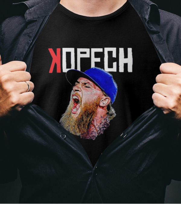 Kopech MLB Pitcher Intensity Los Angeles Scream T-Shirt