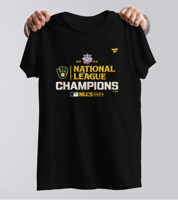 Milwaukee Brewers MLB National League Champions 2024 NLCS T-Shirt