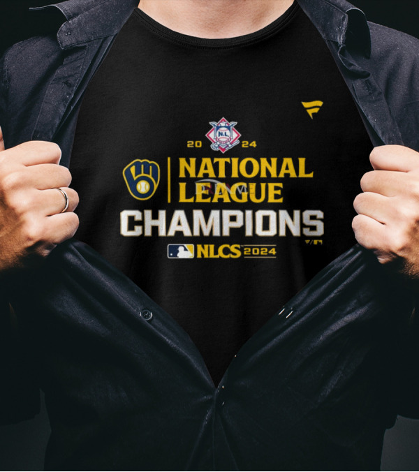 Milwaukee Brewers MLB National League Champions 2024 NLCS T-Shirt