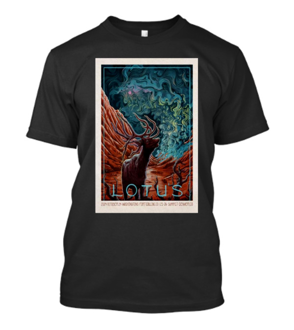 Lotus 2024 October 24 Washington's Fort Collins CO 25 26 Summit Denver CO T-Shirt