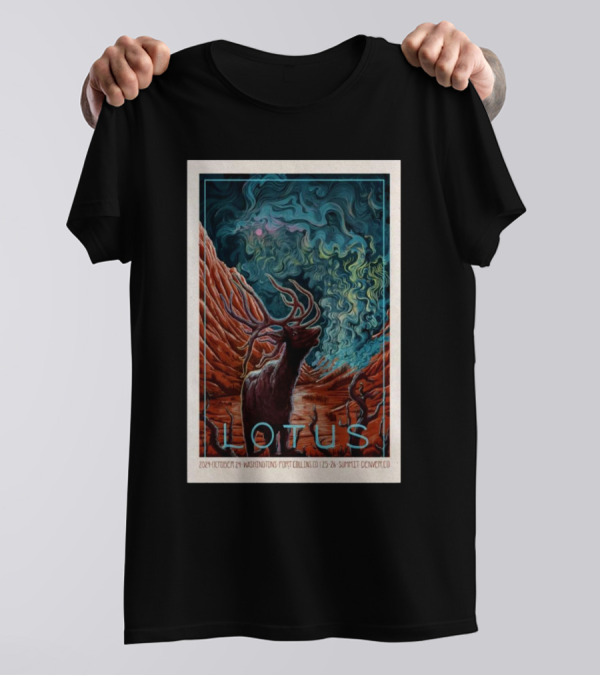 Lotus 2024 October 24 Washington's Fort Collins CO 25 26 Summit Denver CO T-Shirt