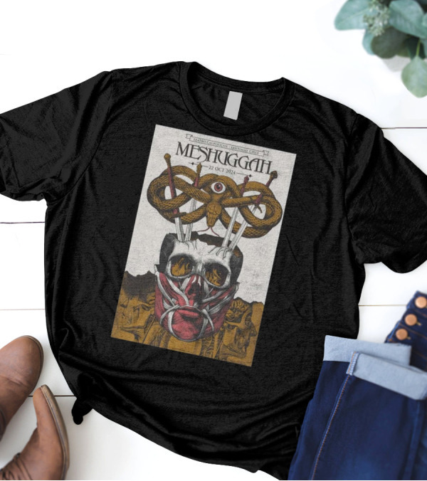 Meshuggah Teatro Caupolican Santiago Chile 22 Oct T-Shirt