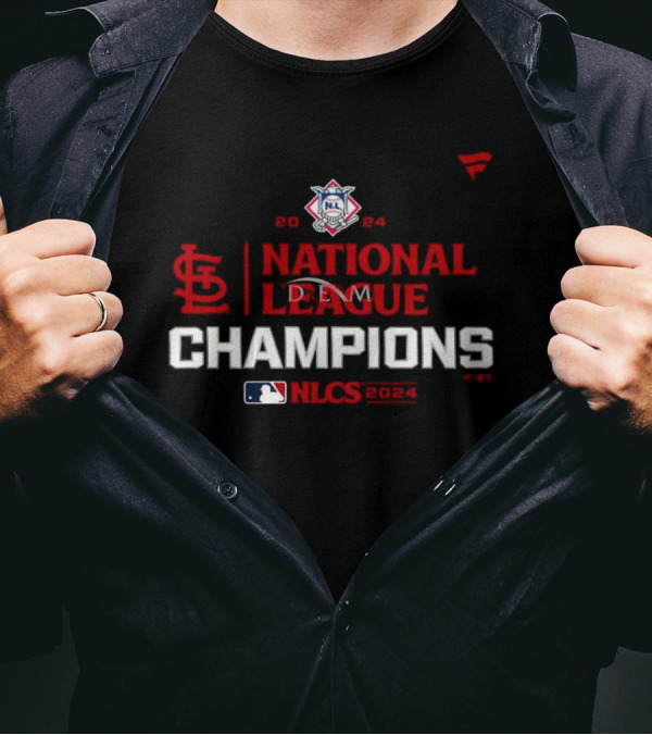 St. Louis Cardinals 2024 National League Champions NLCS MLB T-Shirt