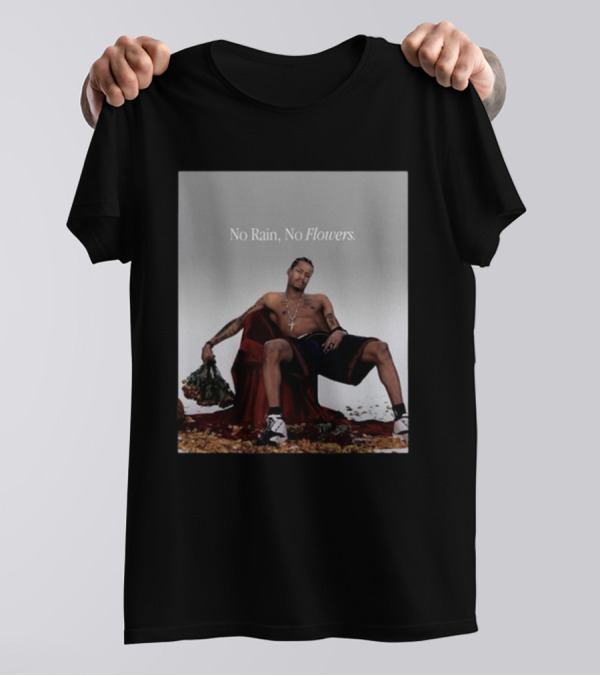 No Rain No Flowers Allen Iverson Takeover T-Shirt