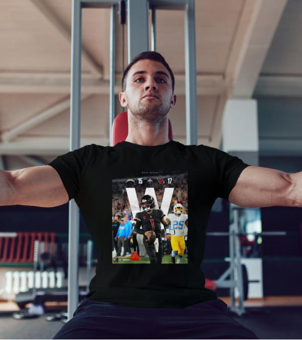 Week Seven Los Angeles Chargers 15 – 17 Arizona Cardinals Monday Night Football 2024 BetMGM T-Shirt