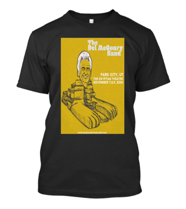The Del McCoury Band Park City UT Egyptian Theatre November 7-9 T-Shirt
