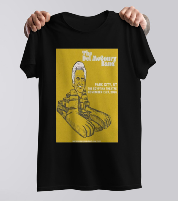 The Del McCoury Band Park City UT Egyptian Theatre November 7-9 T-Shirt