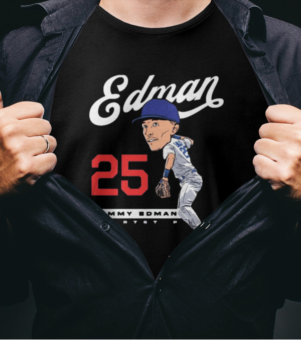 Tommy Edman #25 MLBPA Shortstop Edman T-Shirt
