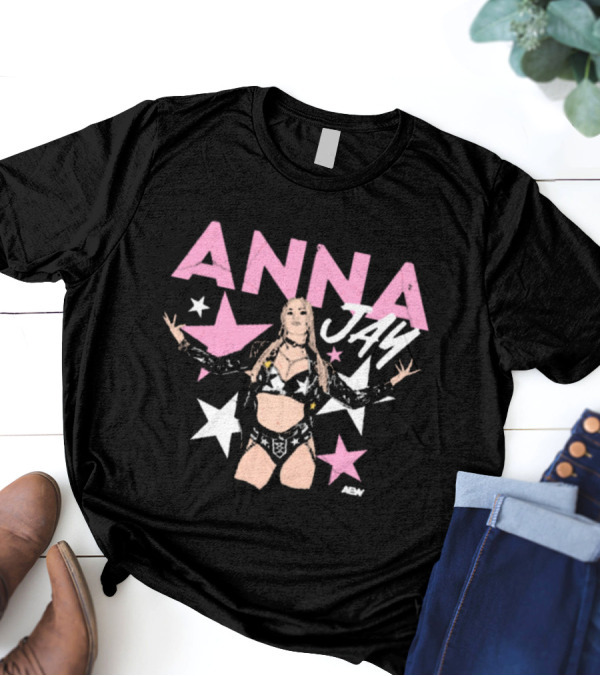 Anna Jay AEW Star Wrestling T-Shirt