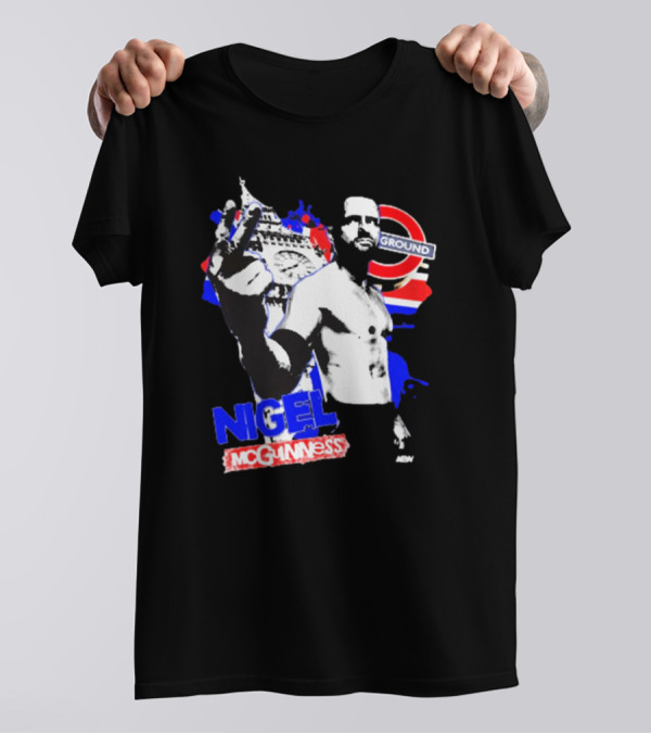 Nigel McGuinness London Underground Big Ben T-Shirt