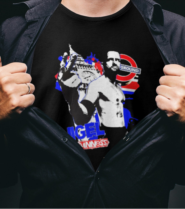 Nigel McGuinness London Underground Big Ben T-Shirt