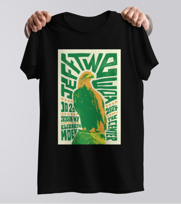 Jeff Tweedy October 22 2024 Jackson WY The Center Elizabeth Moen Eagle T-Shirt