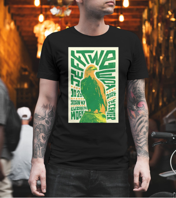 Jeff Tweedy October 22 2024 Jackson WY The Center Elizabeth Moen Eagle T-Shirt