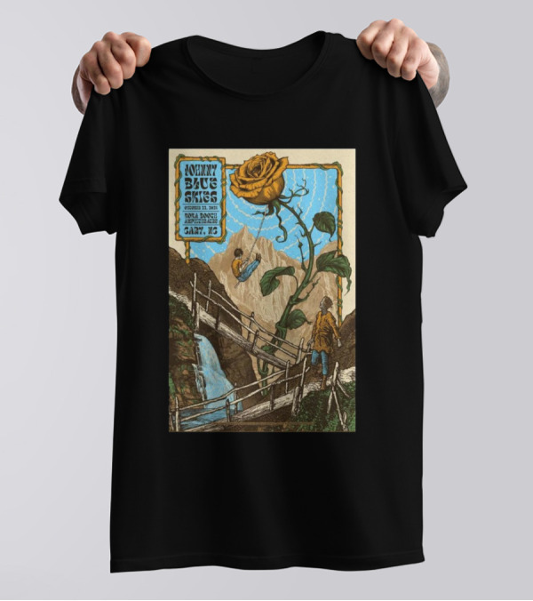 Johnny Blue Skies October 13 2024 Koka Booth Amphitheatre Cary NC T-Shirt