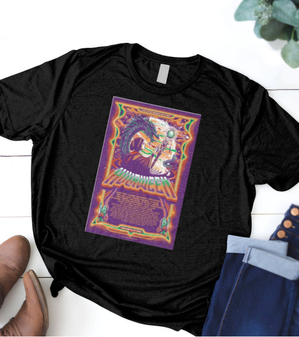 Suwannee Hulaween October 24-27 2024 Live Oak FL Spiral Dragon Festival Wizard T-Shirt