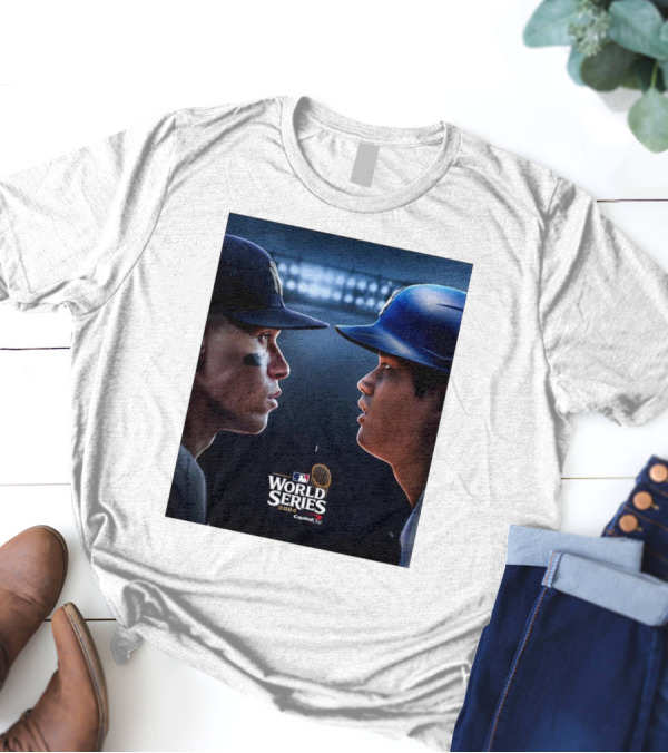 World Series 2024 Aaron Judge Shohei Ohtani Faceoff Baseball Stars T-Shirt