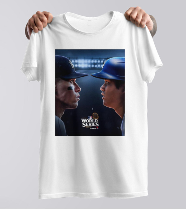 World Series 2024 Aaron Judge Shohei Ohtani Faceoff Baseball Stars T-Shirt