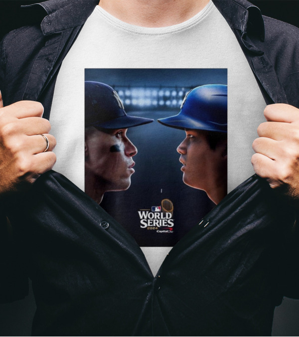 World Series 2024 Aaron Judge Shohei Ohtani Faceoff Baseball Stars T-Shirt