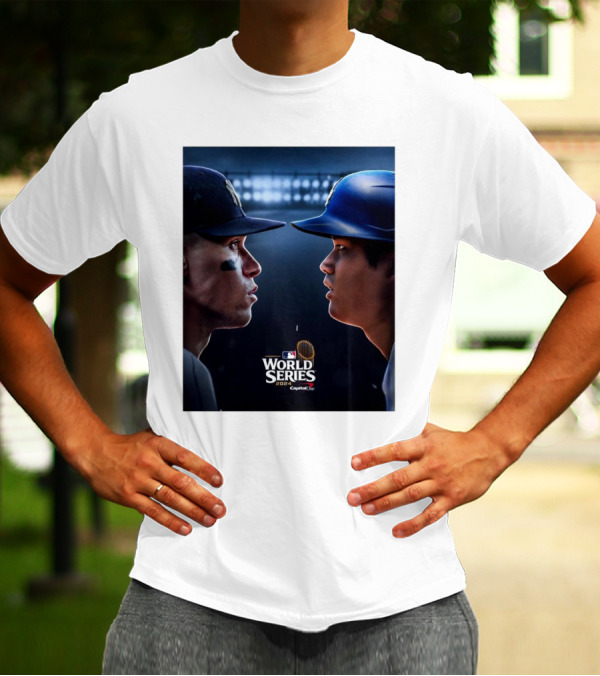 World Series 2024 Aaron Judge Shohei Ohtani Faceoff Baseball Stars T-Shirt