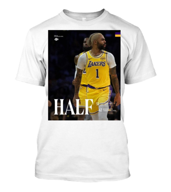 HALF Los Angeles Lakers 55 Minnesota Timberwolves 42 T-Shirt