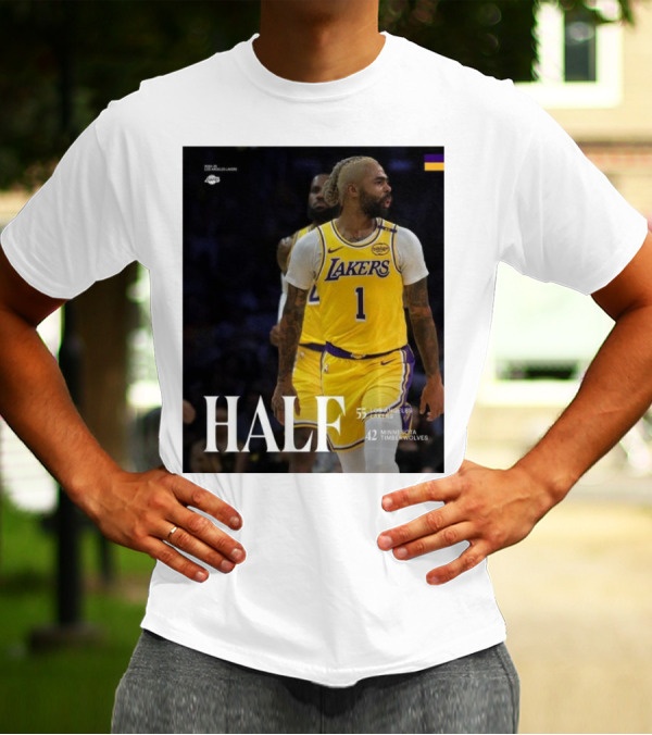 HALF Los Angeles Lakers 55 Minnesota Timberwolves 42 T-Shirt