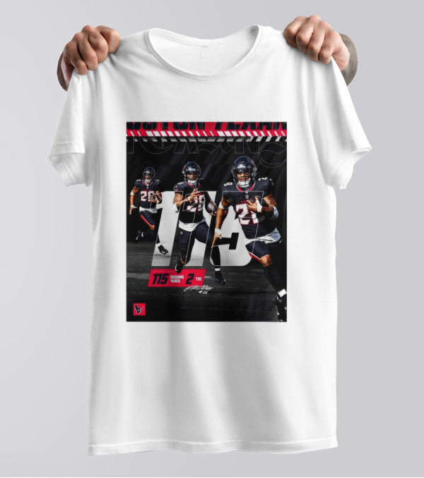 Houston Texans Joe Mixon 115 Rushing Yards 2 TDS T-Shirt